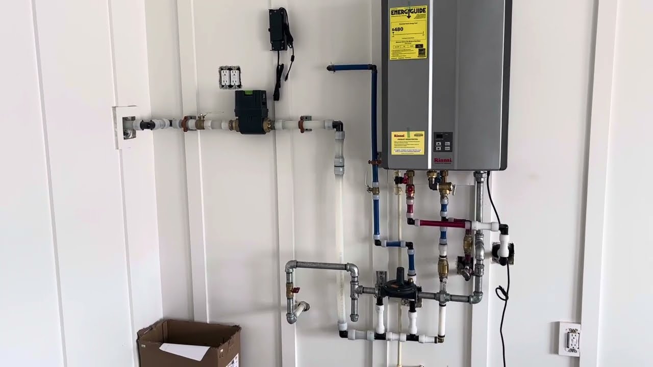 Tankless Water Heater Installation in Cutten
